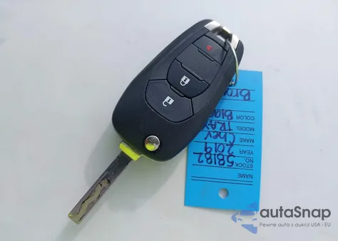 2019 Chevrolet Trax Ls z USA, uszkodzony, nr VIN 3GNCJNSB9KL288846